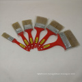 2" White Bristles with Red Color Plastic Handle Brush Paint For Myanmar Market Paint Brush